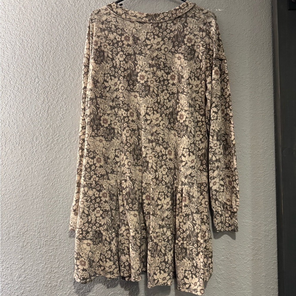 Ces Femme dress - Pre owned - tan/light pink